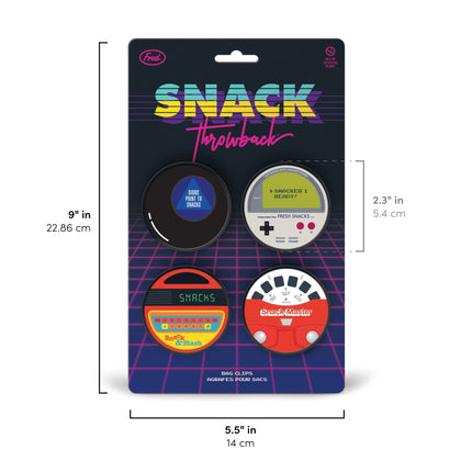 Snack Throwback - Bag Clips