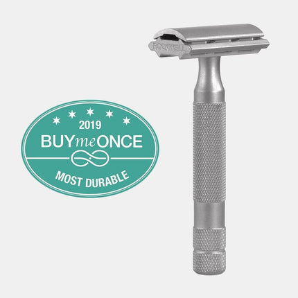 Rockwell 6S - Adjustable PVD Stainless Steel Safety Razor