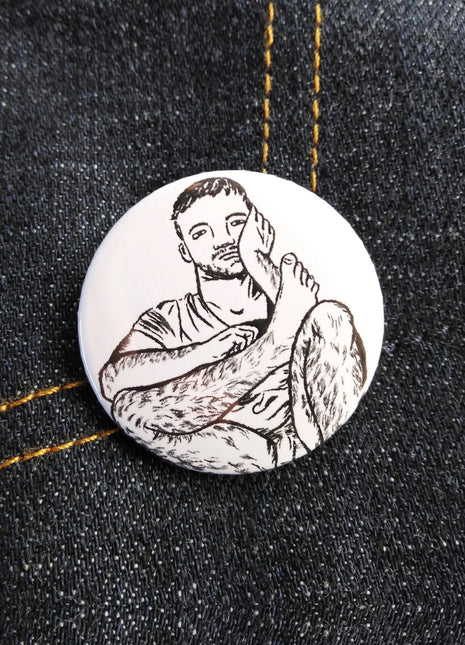 Crossed Leg Pin - MIVOart