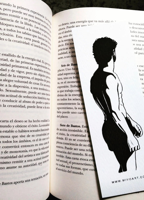 Side Guy Bookmark -MIVOart