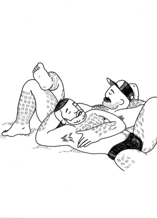Beach Guys print - MIVOart