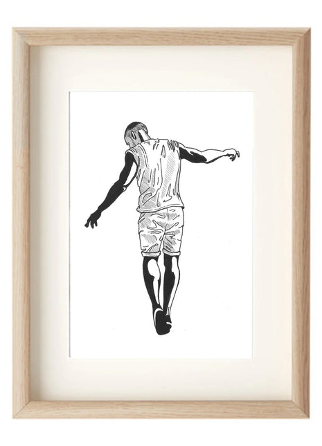 Guy Walking print - MIVOart