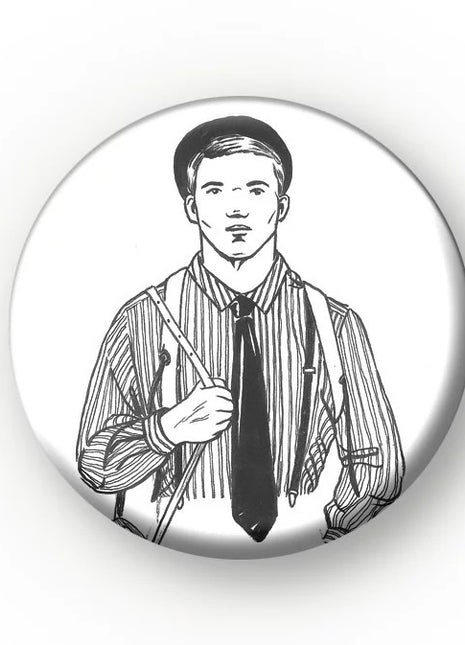 Tie Guy Pin - MIVOart
