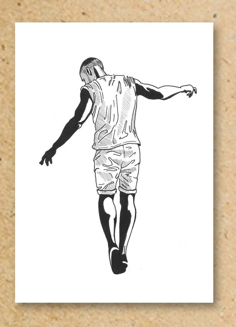 Guy Walking print - MIVOart