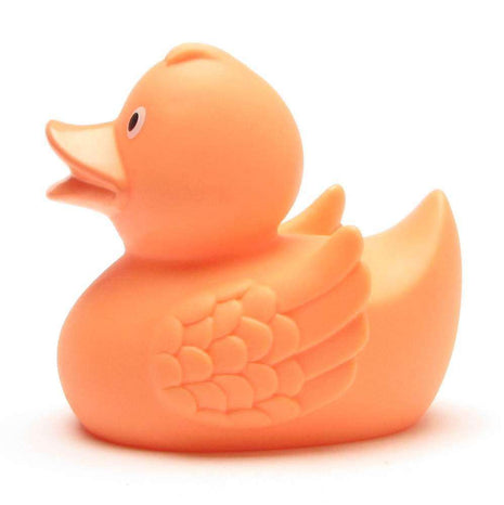 Mina Pastel Orange Rubber Duck
