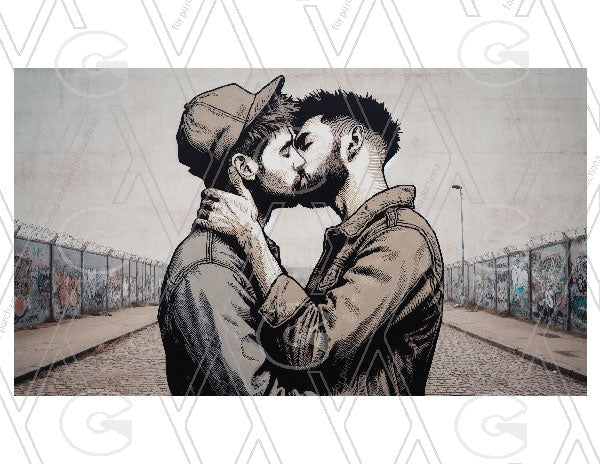 Borderlove - art print