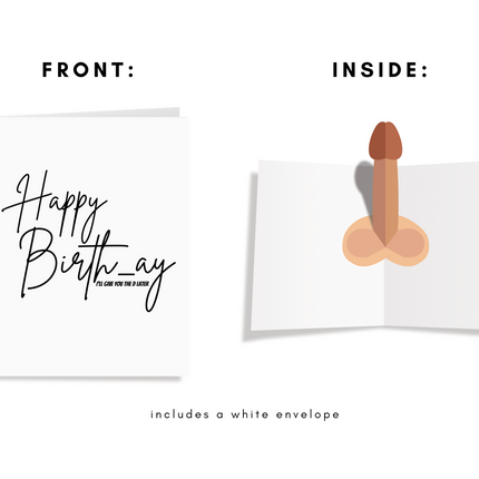 Happy Birth_ay - Pop Up Greeting Card