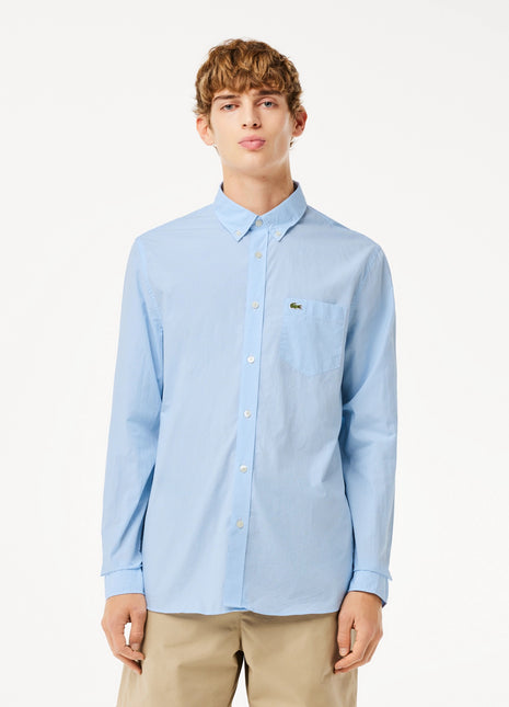 Regular Fit Gingham Poplin Shirt