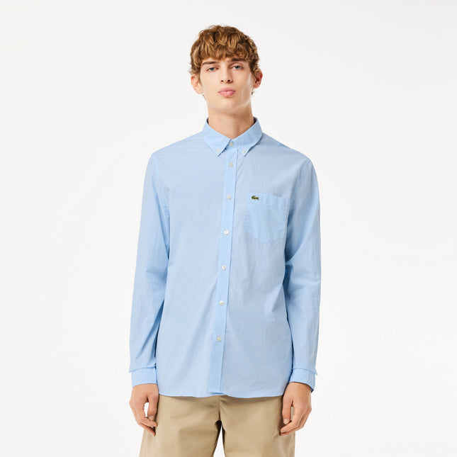 Regular Fit Gingham Poplin Shirt