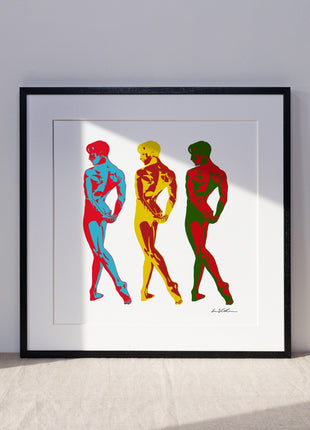 Three Dancers Print