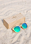 Maple Wood / Emerald Green