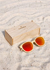 Maple Wood / Flame Red