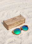 Zebrawood / Emerald Green
