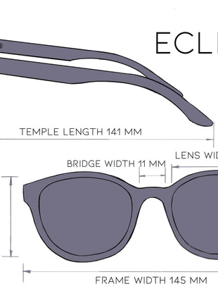Eclipse Wooden Handmade Sunglasses