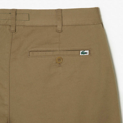 Slim Fit Stretch Cotton Bermuda Shorts