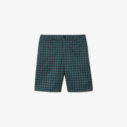 Ultra-Dry Checked Golf Bermuda Shorts