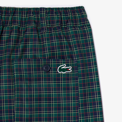 Ultra-Dry Checked Golf Bermuda Shorts