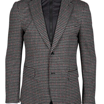 Notch Lapel Blazer With Removable Vest