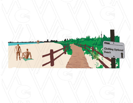 Toronto Icons - Hanlan's Point - Print