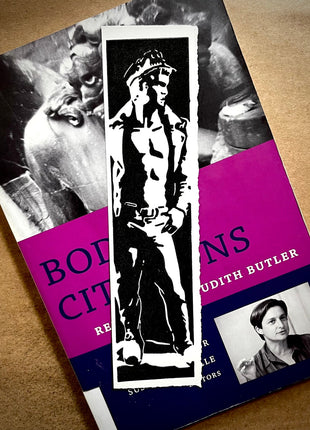 Leather David - Bookmark