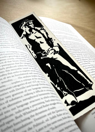 Leather David - Bookmark