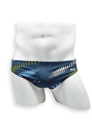 2 Inch Flat Front Swim Brief - Moonlight