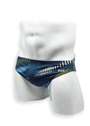 2 Inch Flat Front Swim Brief - Moonlight