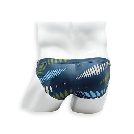 2 Inch Flat Front Swim Brief - Moonlight