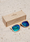 Maple Wood / Emerald Green