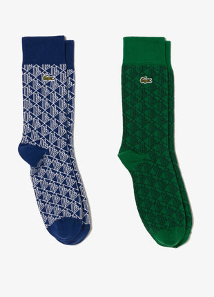 Unisex Monogram Jacquard Socks