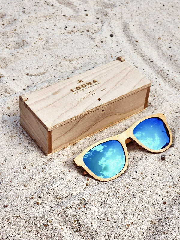 Handmade wooden sunglasses hot sale