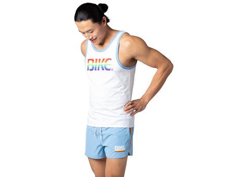 Ringer Tank Pride - White