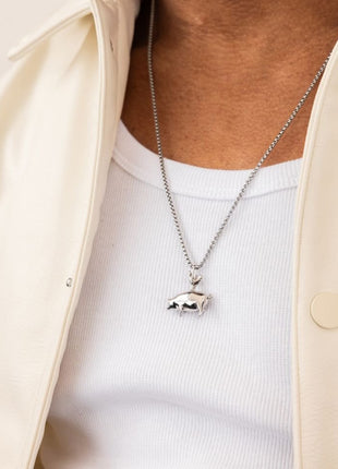 Logo Pendant Necklace