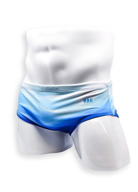 Vintage Cut Swim Brief - Soft Wave