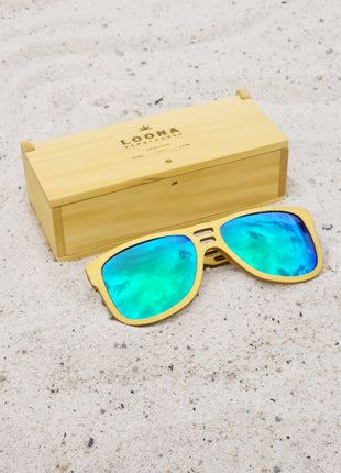 Solar Shield Wooden Handmade Sunglasses