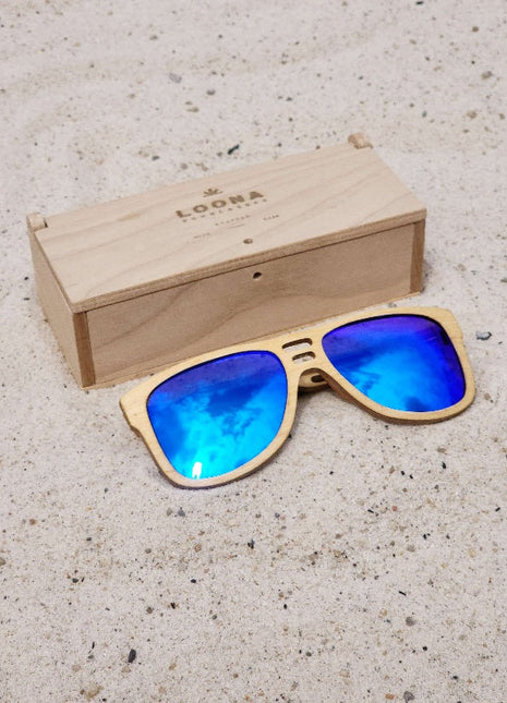 Solar Shield - Handcrafted Wooden Sunglasses