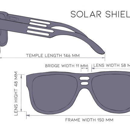 Solar Shield - Handcrafted Wooden Sunglasses