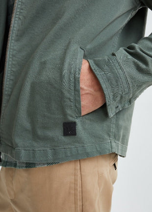 Olive Antique Wash Stretch Jacket