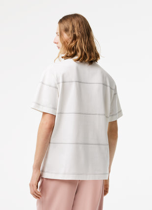 Striped Organic Cotton Jersey T-Shirt