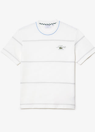 Striped Organic Cotton Jersey T-Shirt