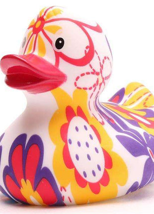Forget-Me-Not Rubber Duck