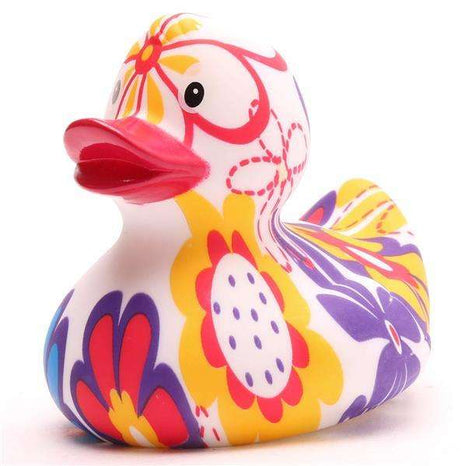 Forget-Me-Not Rubber Duck