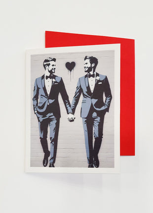 Walk Together - Wedding Greeting Card
