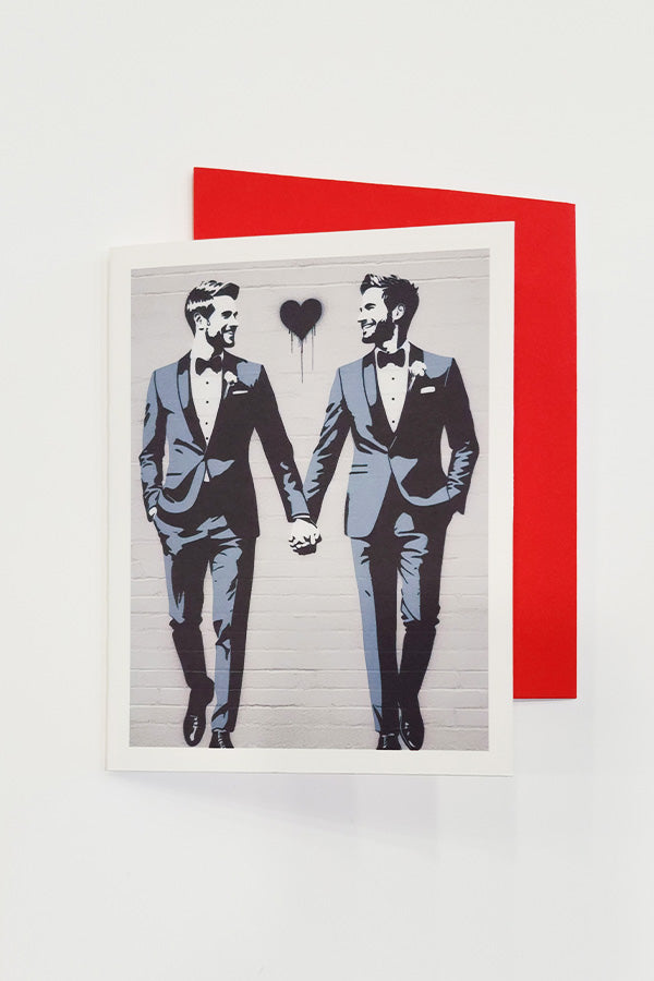 Walk Together - Wedding Greeting Card