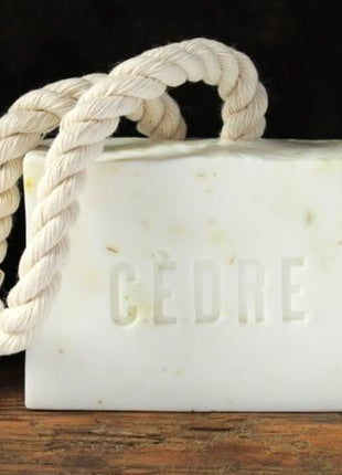Clark & James - Cedre Cotton Rope Soap - Clark & James
