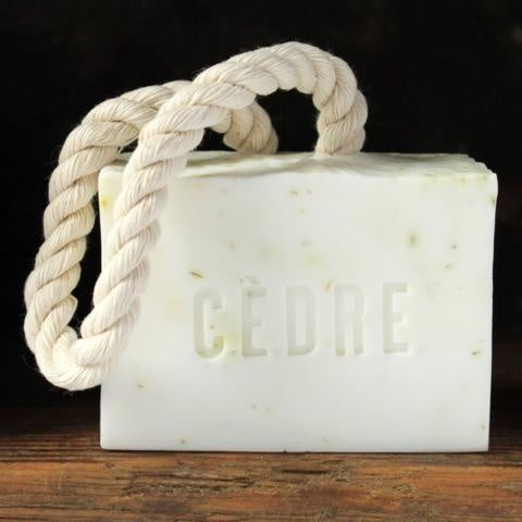 Clark & James - Cedre Cotton Rope Soap - Clark & James