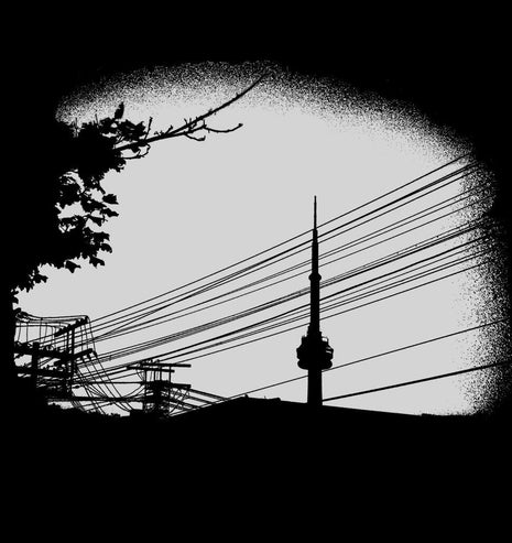 CN Tower - graphic T-shirt