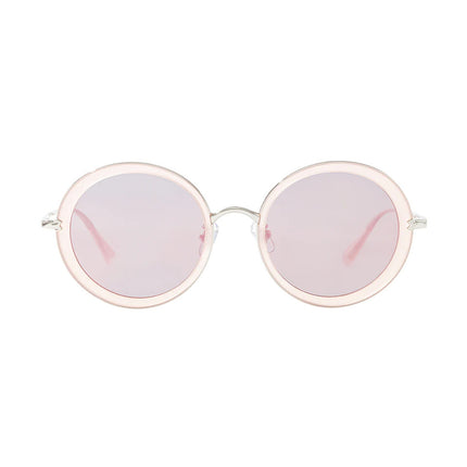 Columba - Oversized Retro Round Sunglasses