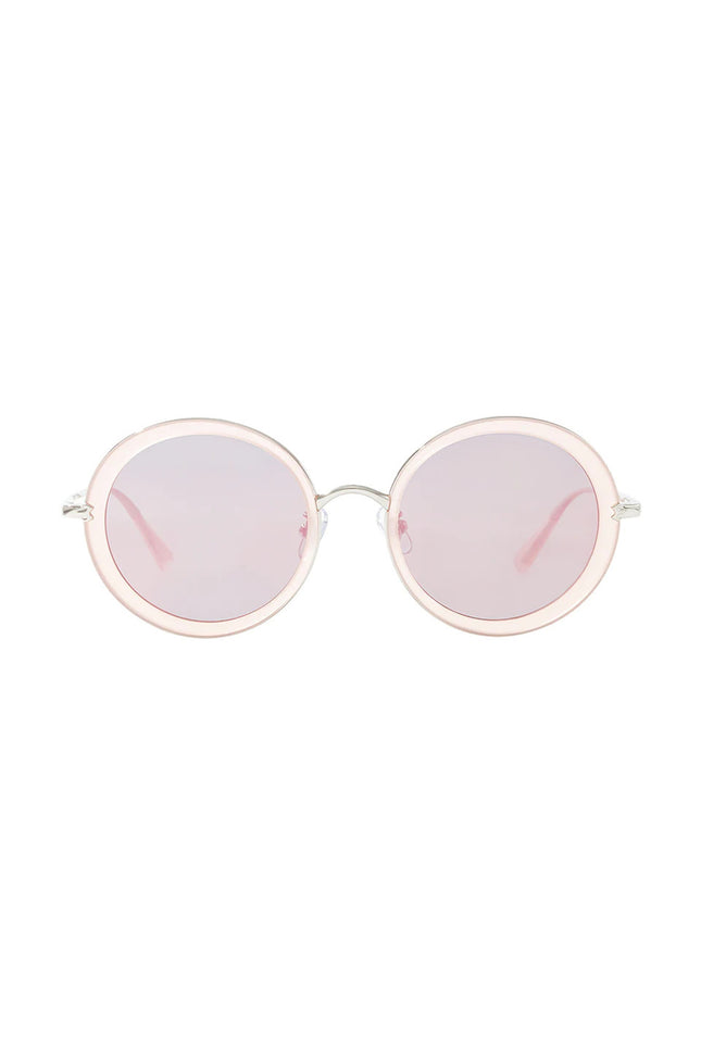 Columba - Oversized Retro Round Sunglasses