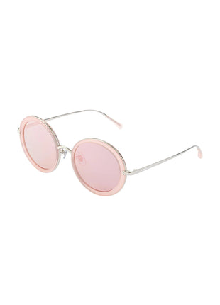 Columba - Oversized Retro Round Sunglasses